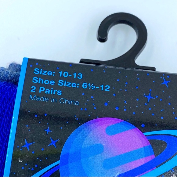 New Mens NASA Spaceship Astronaut Space Crew Socks - Picture 5 of 5